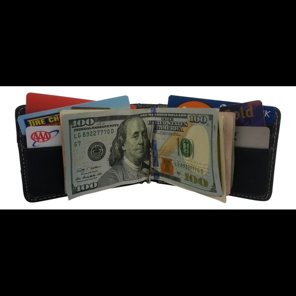 RFID Blocking, 100% Genuine Leather Wallet - Picture 2 of 8